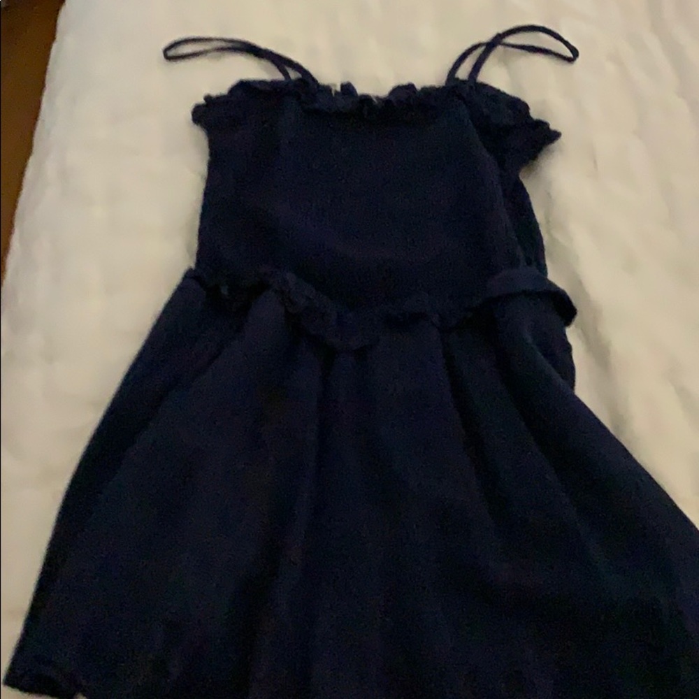 navy romper